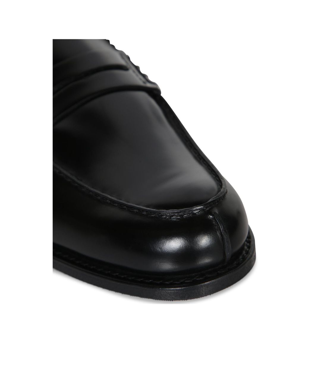 Church's Black Almond Toe Loafers for men