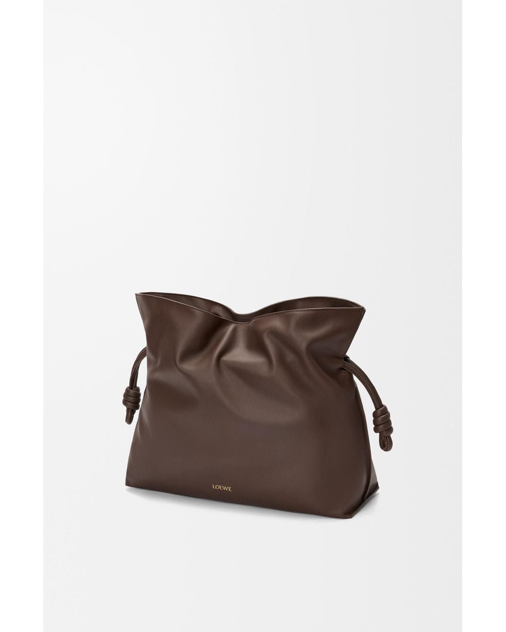 Loewe Brown Flamenco Large Shoulder Bag