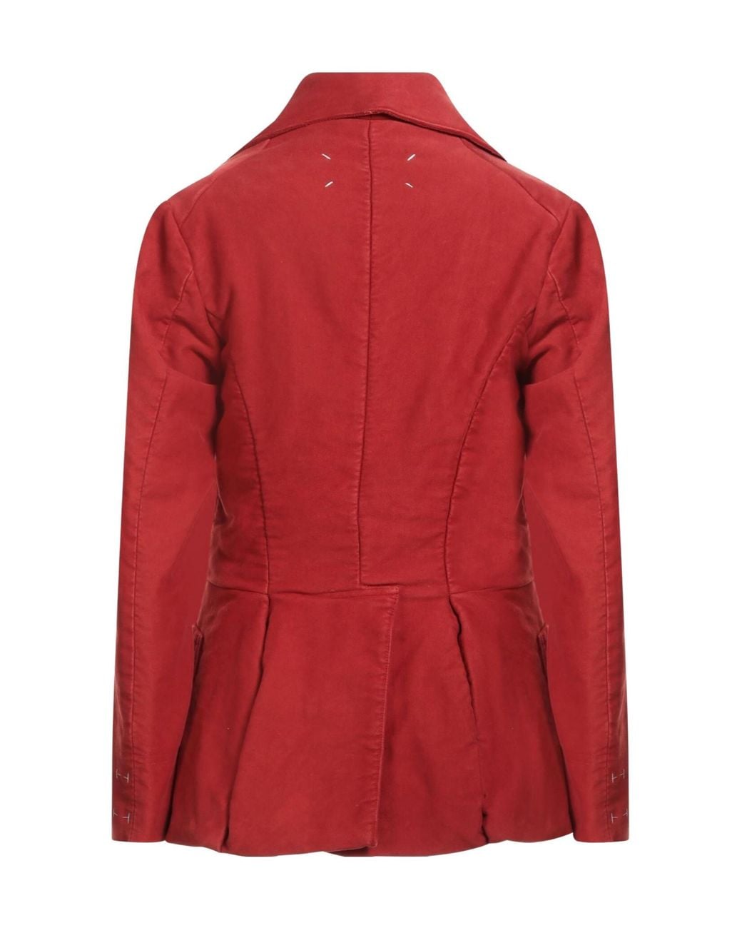 Maison Margiela Red Blazer Cotton