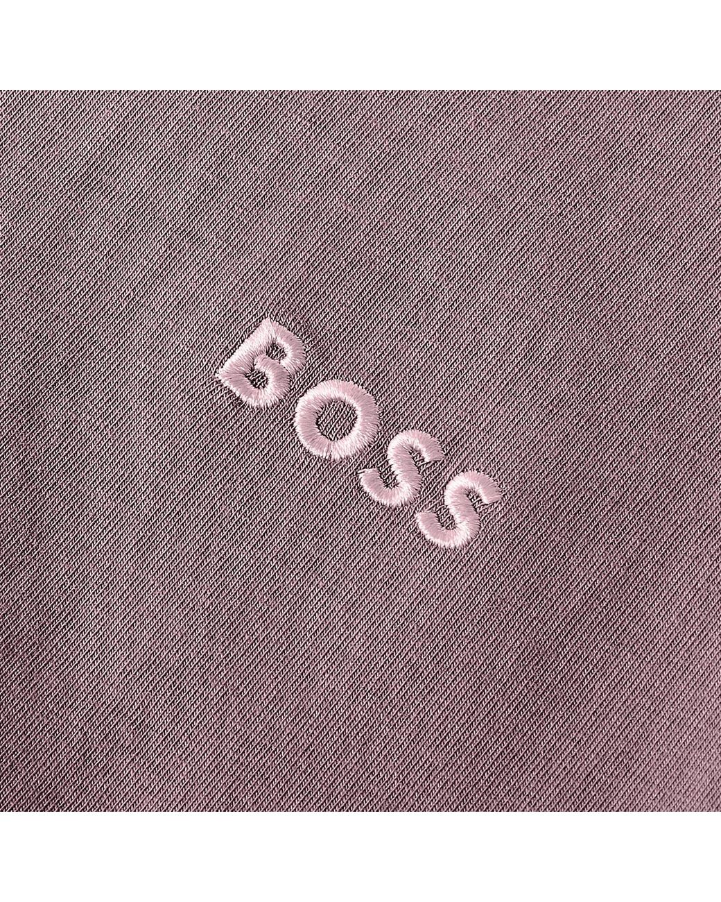 Boss Purple Short Sleeve T-Shirt for men