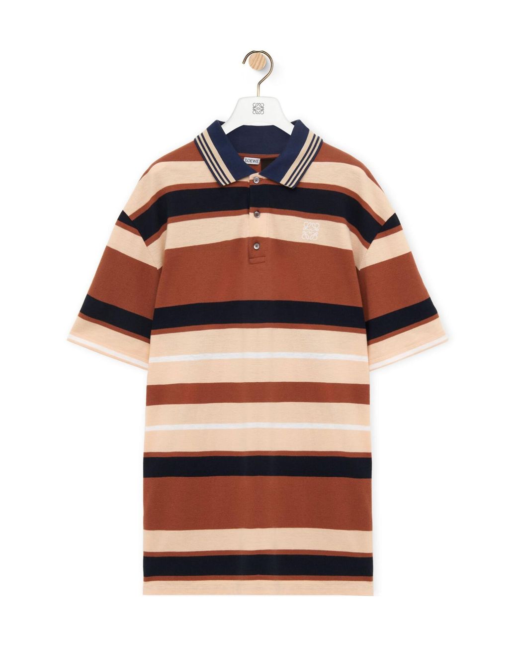 LOEWE セール★ OVERSIZED FIT POLO Loewe Oversized Fit Polo in Blue for Men | Lyst