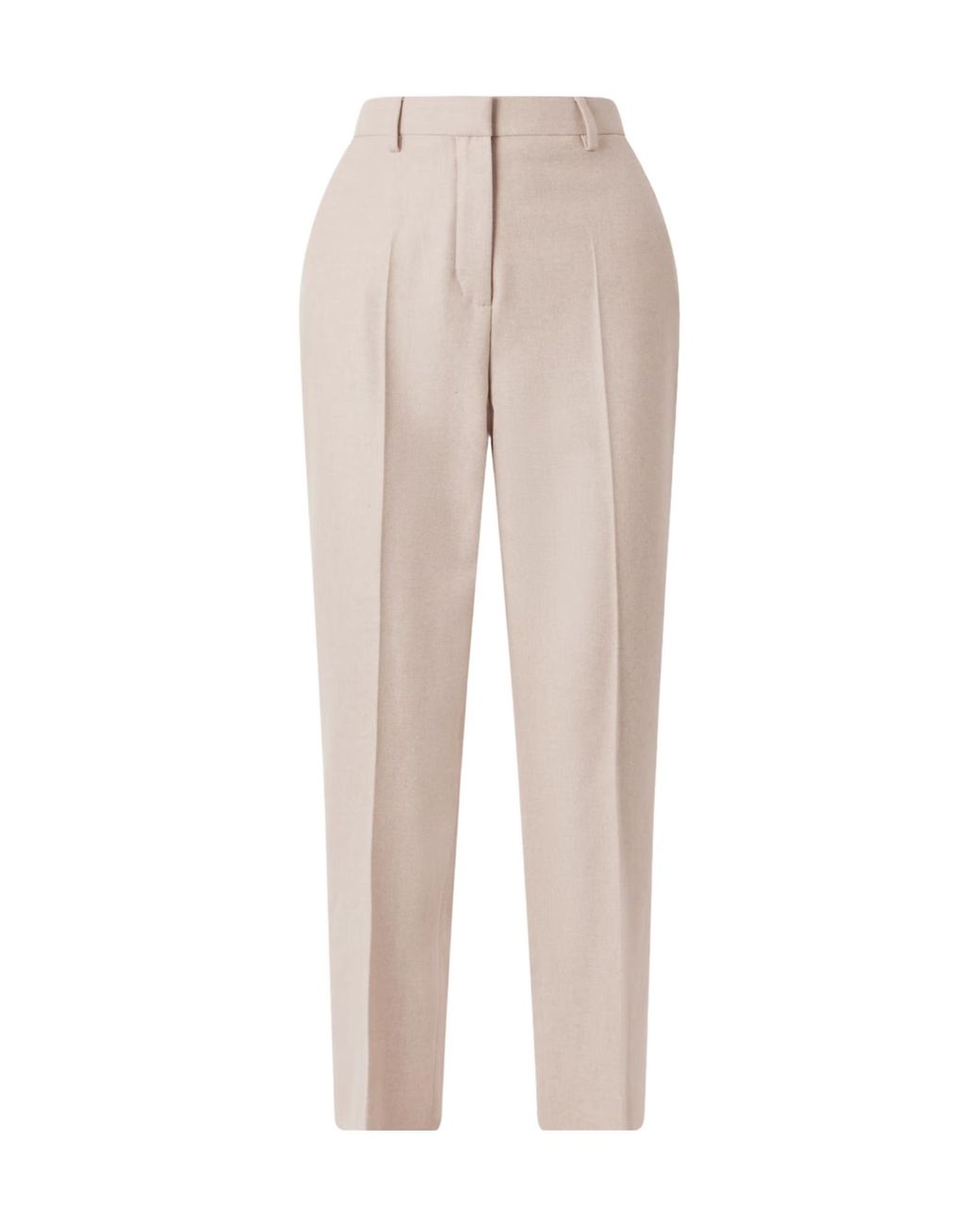 Loro Piana Natural Dermot Wool And Cashmere Blend Casual Pants