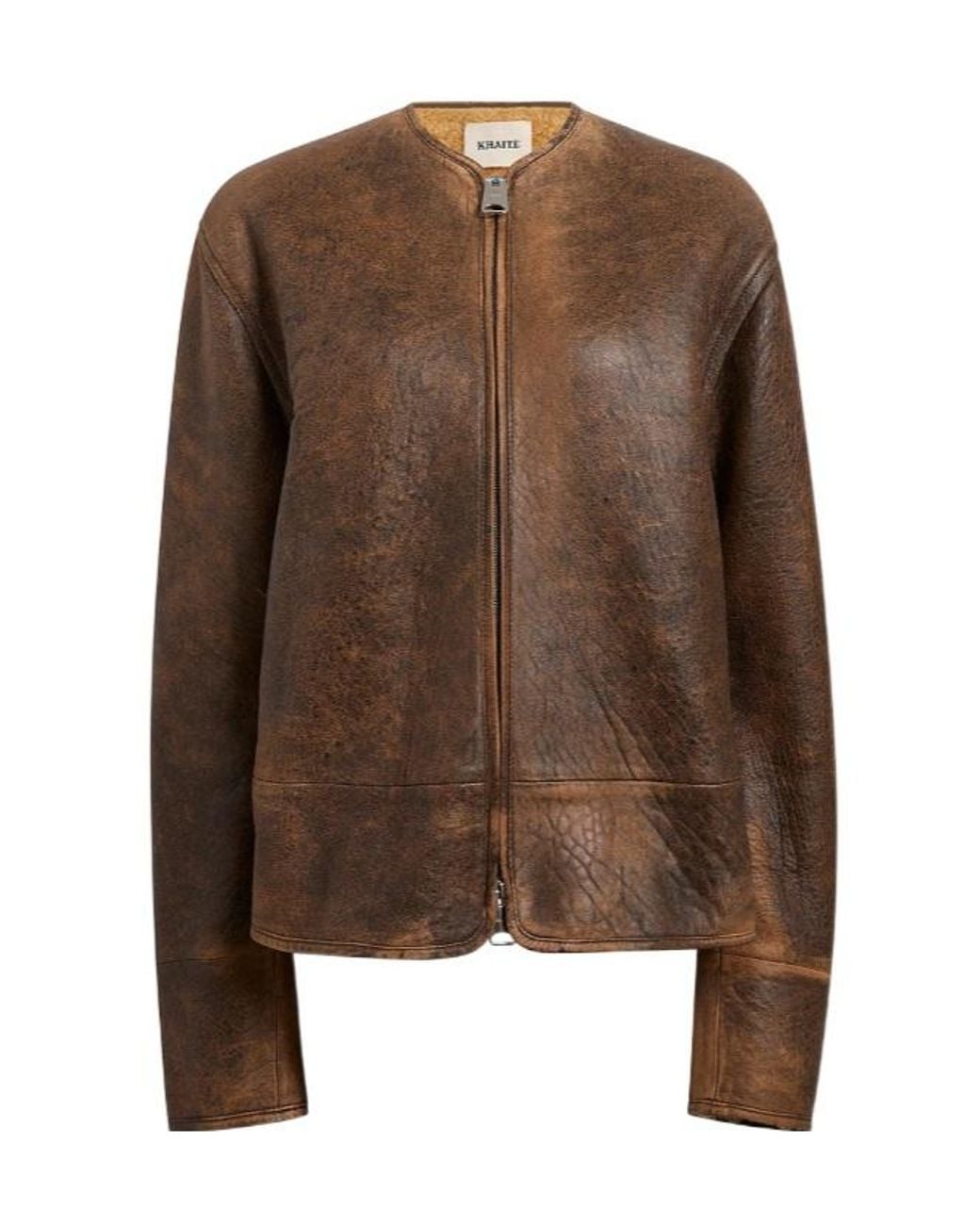 Khaite Brown Ruban Jacket