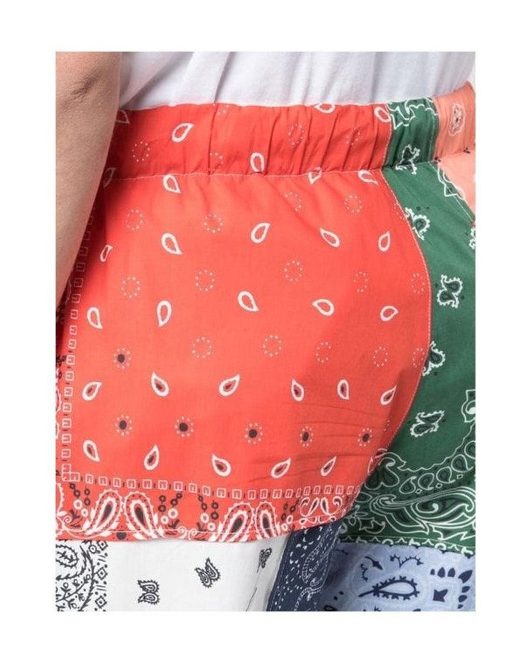 Loewe Red Patch Design Sweatpants for men