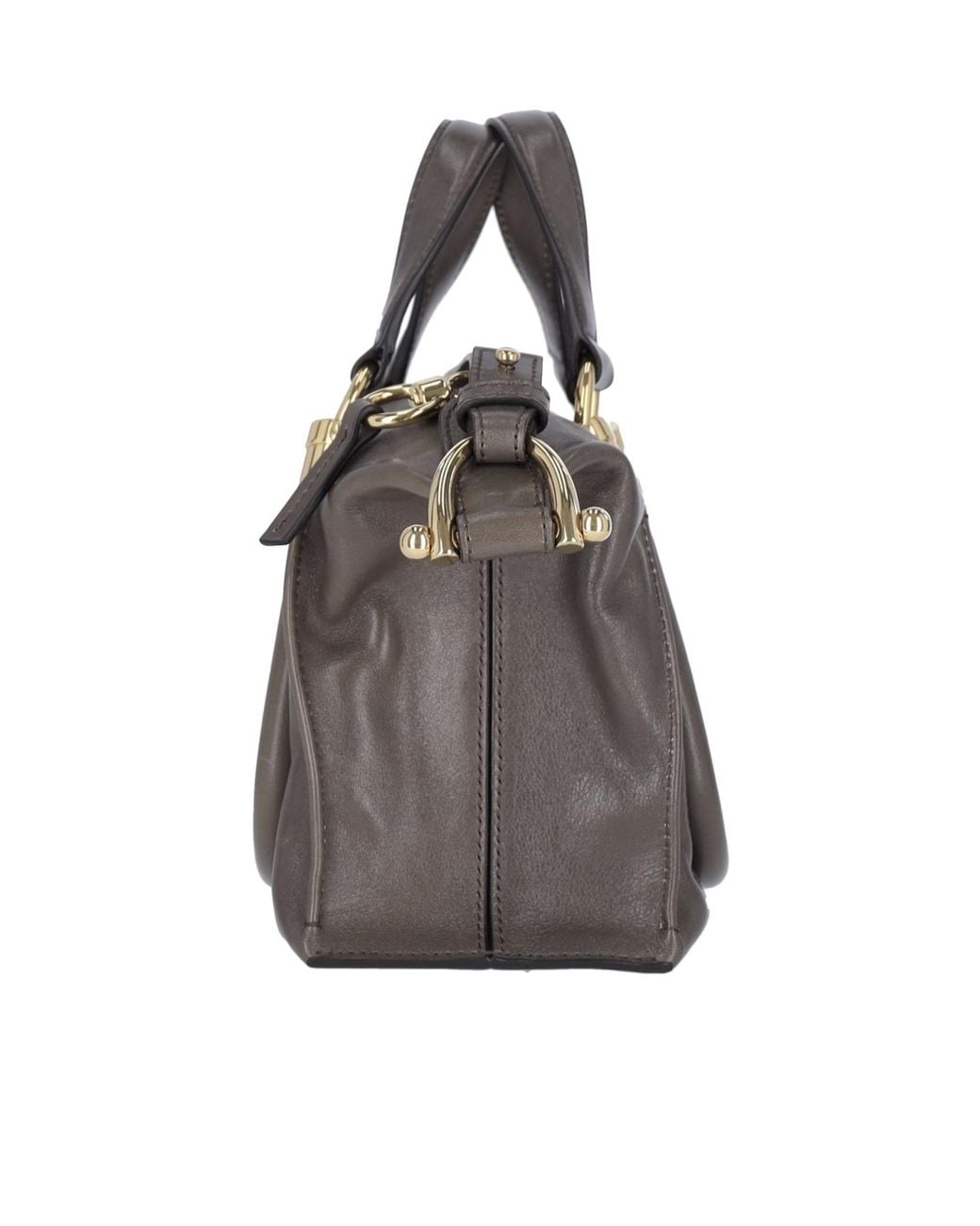 Chloé Gray Chloé Paraty 24 Small Shoulder Bag