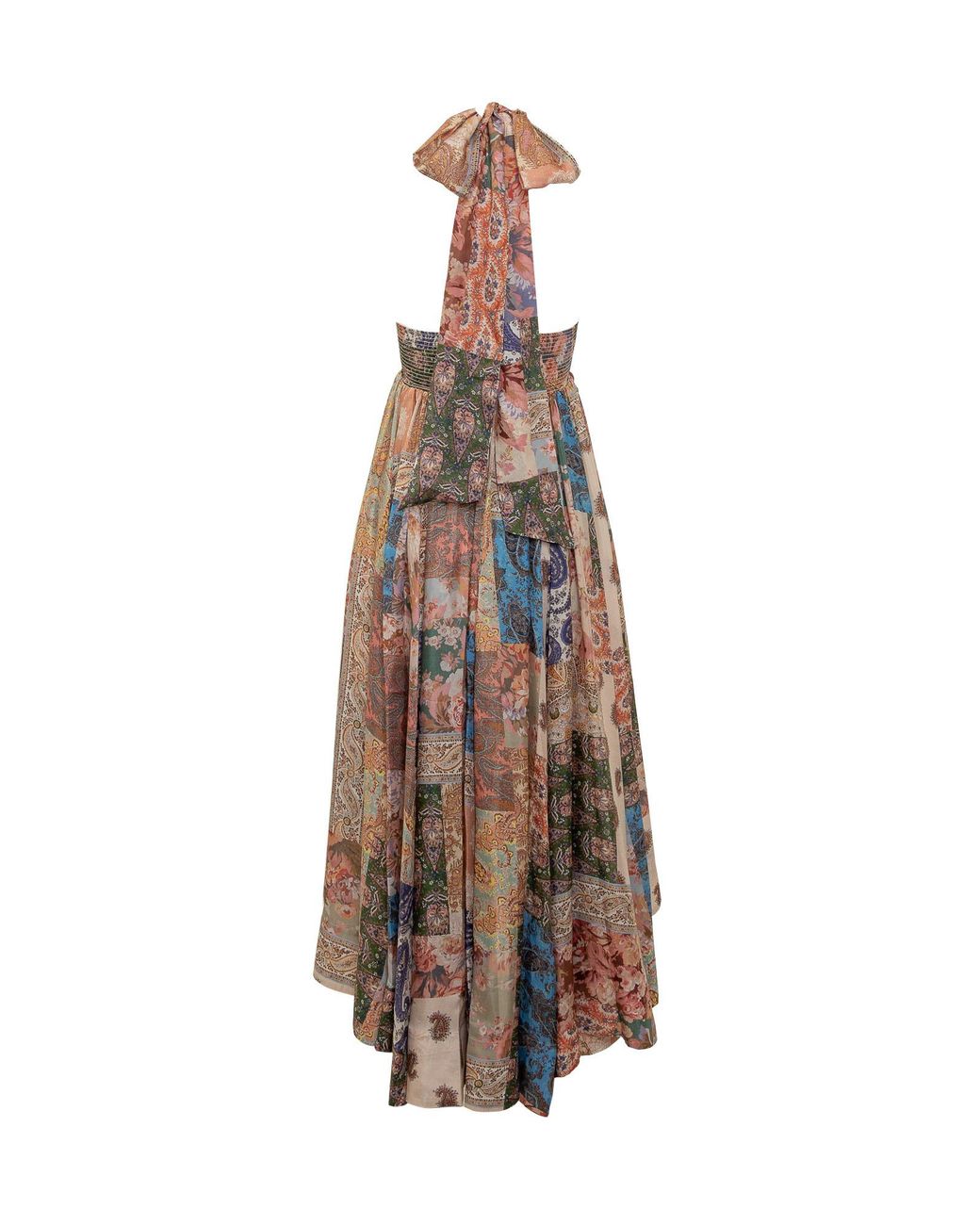 Zimmermann White Devi Halter Maxi Dress