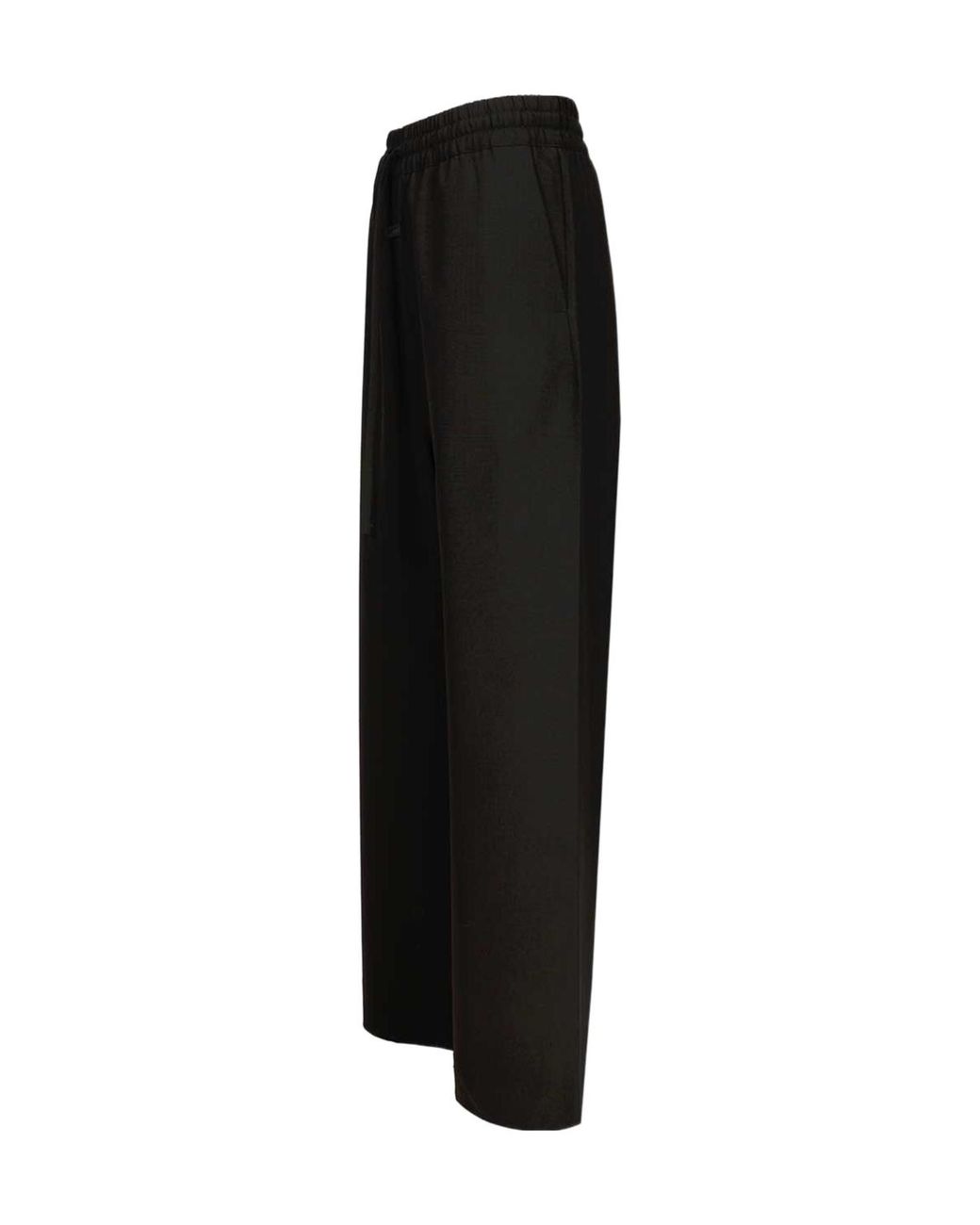 Fear Of God Black Wide-Leg Drawstring Pants for men