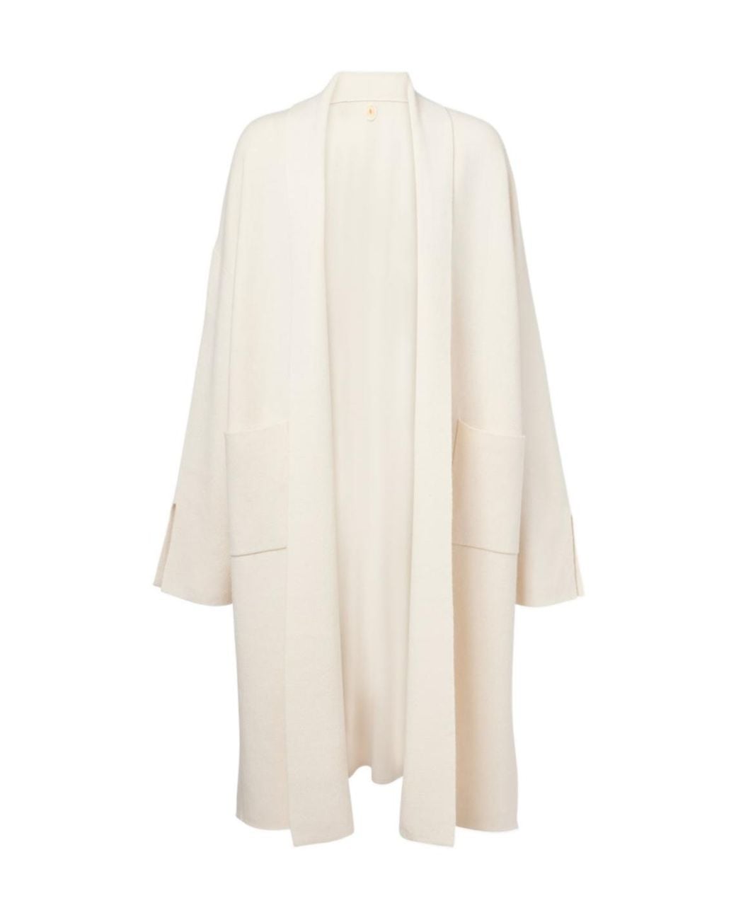 Jardin Des Orangers White Wool And Cashmere Cardigan
