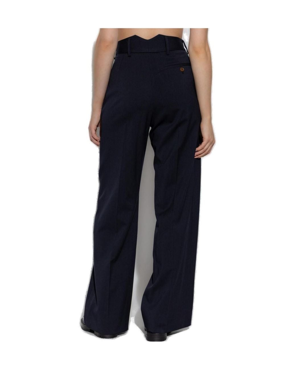 Vivienne Westwood Blue Straight Leg Pants