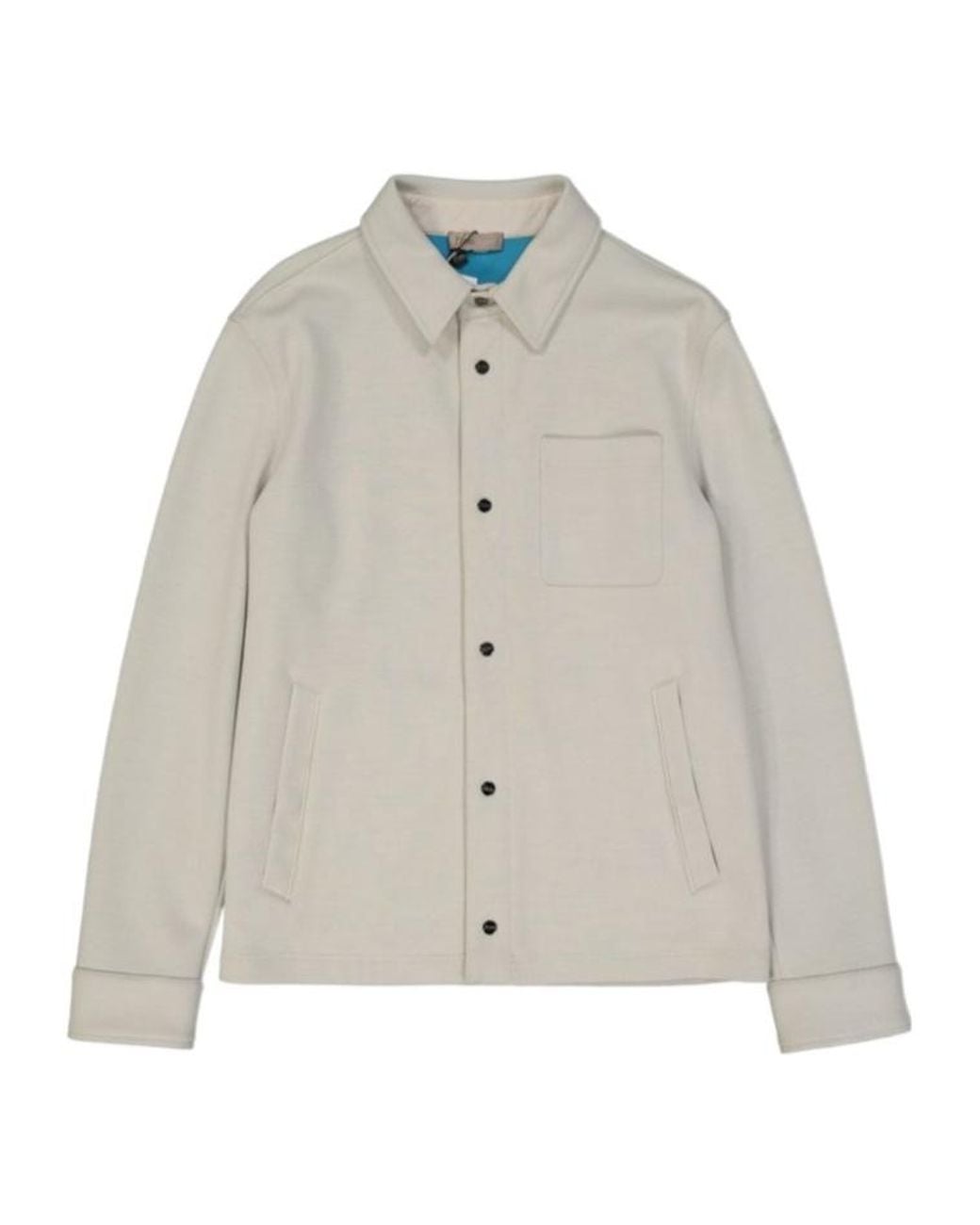 Herno Natural Buttoned Shirt Jacket for men
