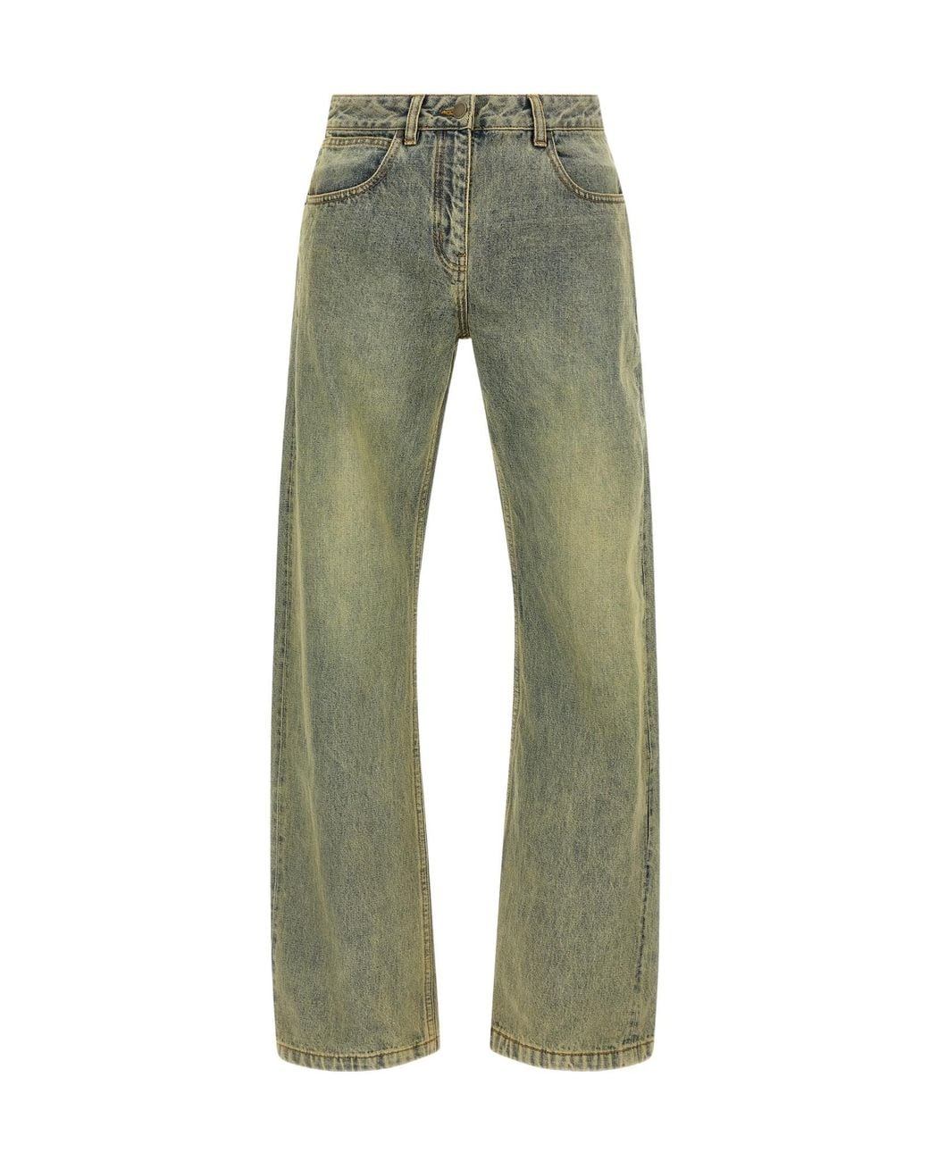 Entire studios Green 'Lean' Jeans for men