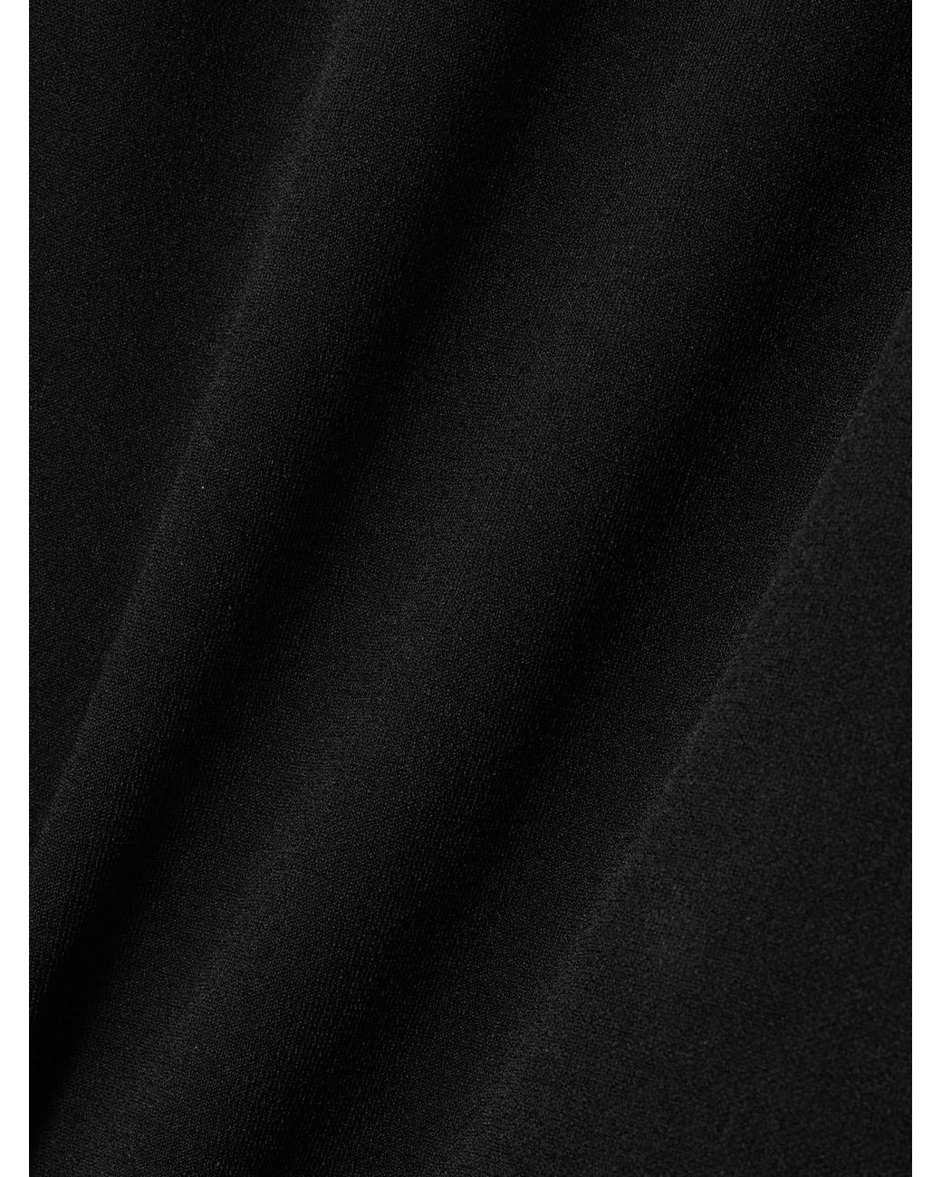 Mugler Black Solid-Color Dress