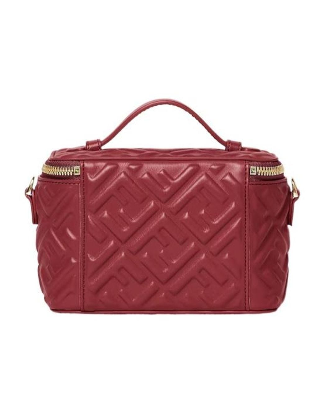 Fendi Multicolor Vanity Ff-Motif Mini Crossbody Bag