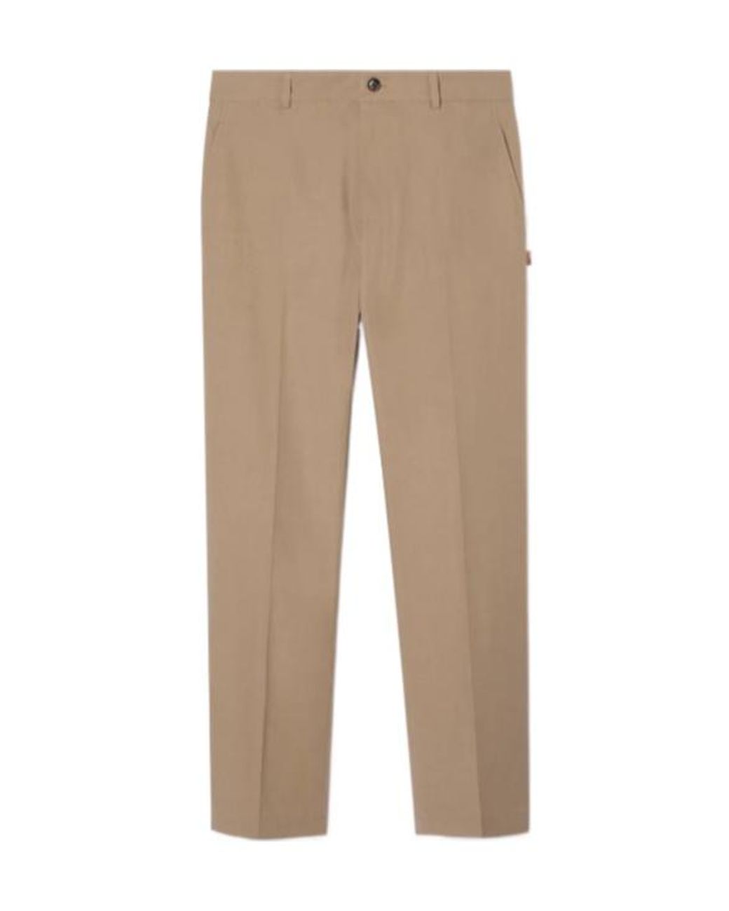 Burberry Natural Twill Chino Pants for men