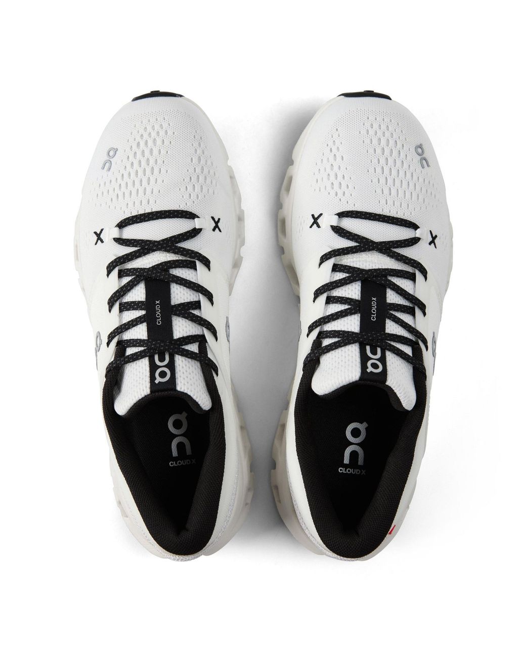 On Shoes Multicolor Whiteblack Mesh Running Shoes