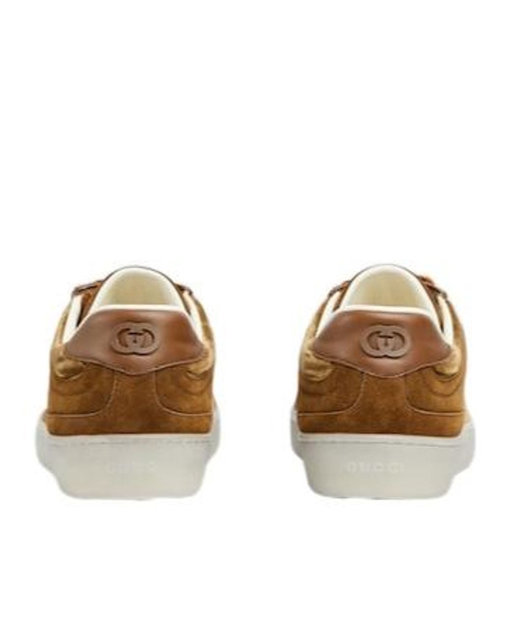 Gucci Brown G75 Sneaker, Size 34 It