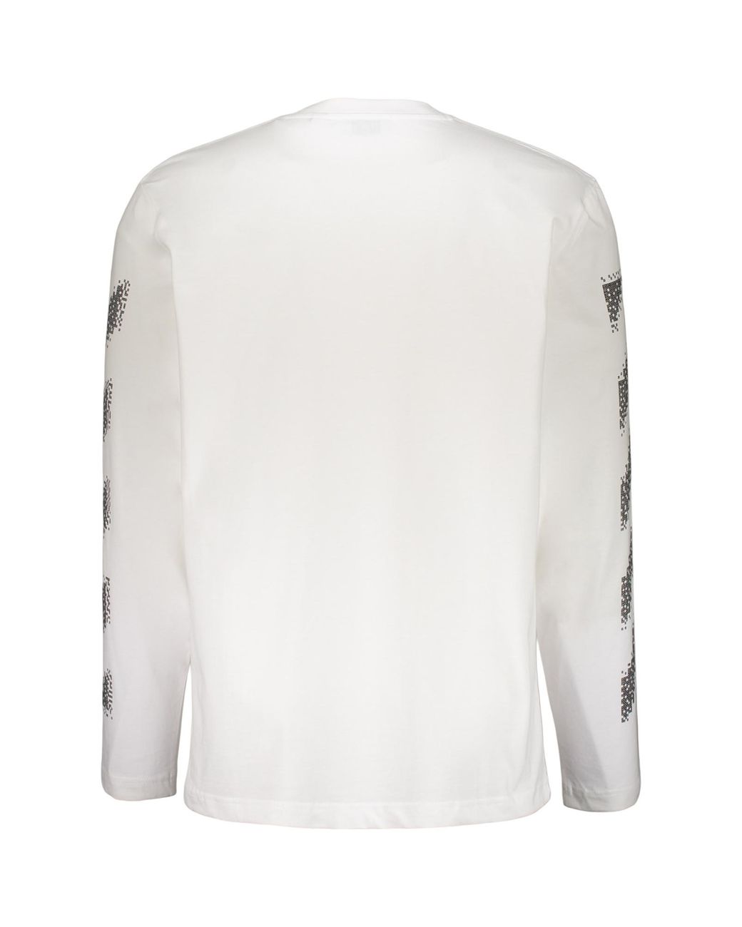 Off-White c/o Virgil Abloh Diagonal-Stripe Long-Sleeves T-Shirt in