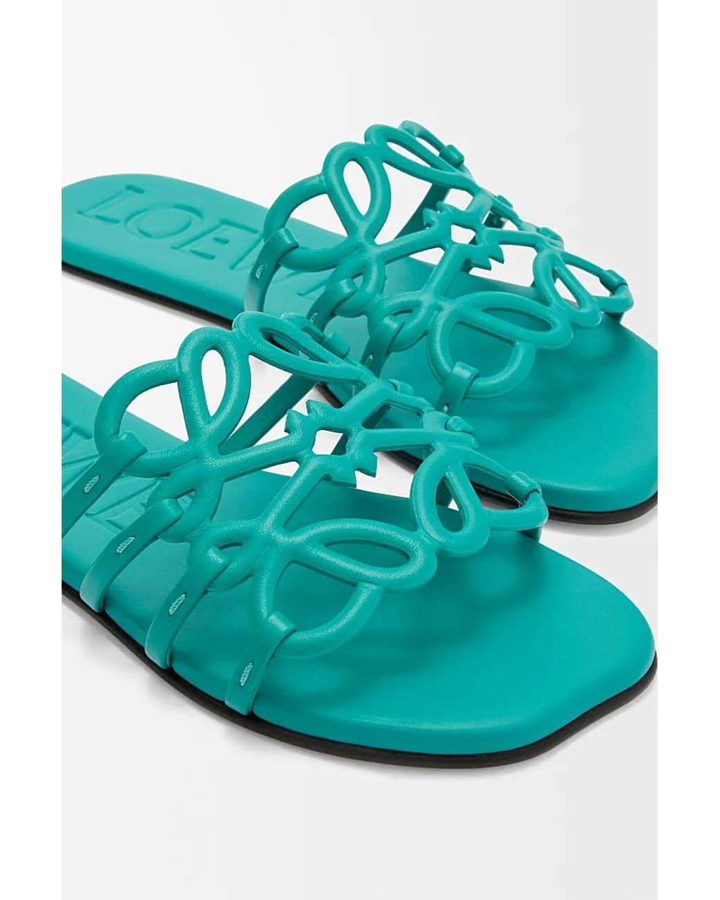 Loewe Green Petal Anagram Slide