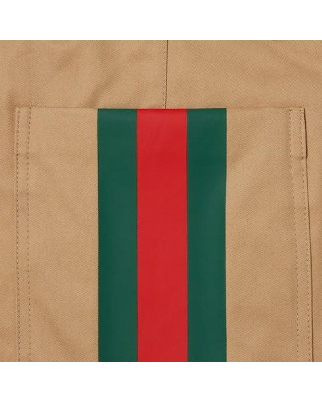 Gucci Natural Logo Detailed Straight-Leg Trousers for men