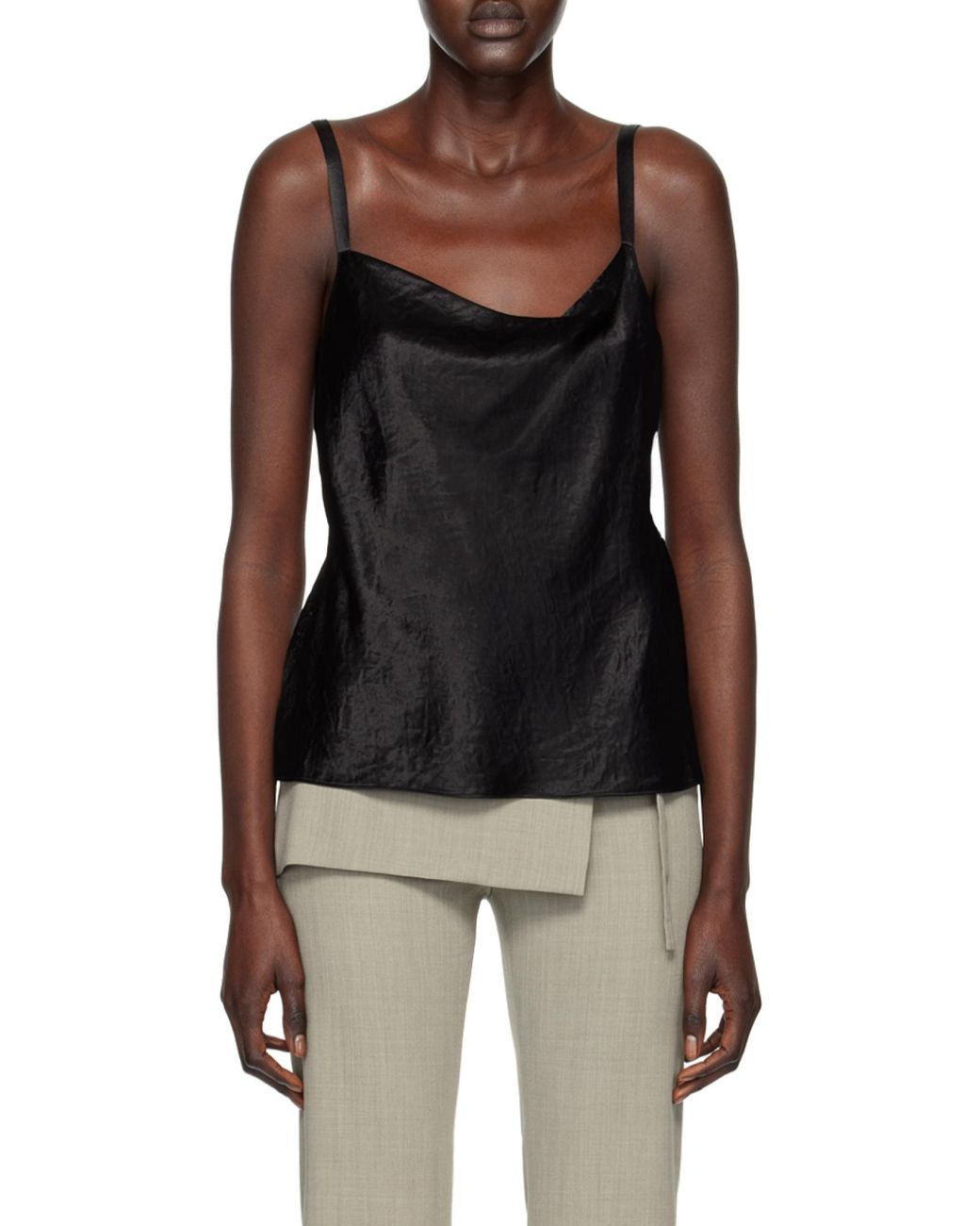 Vince Black Sleeveless Tops