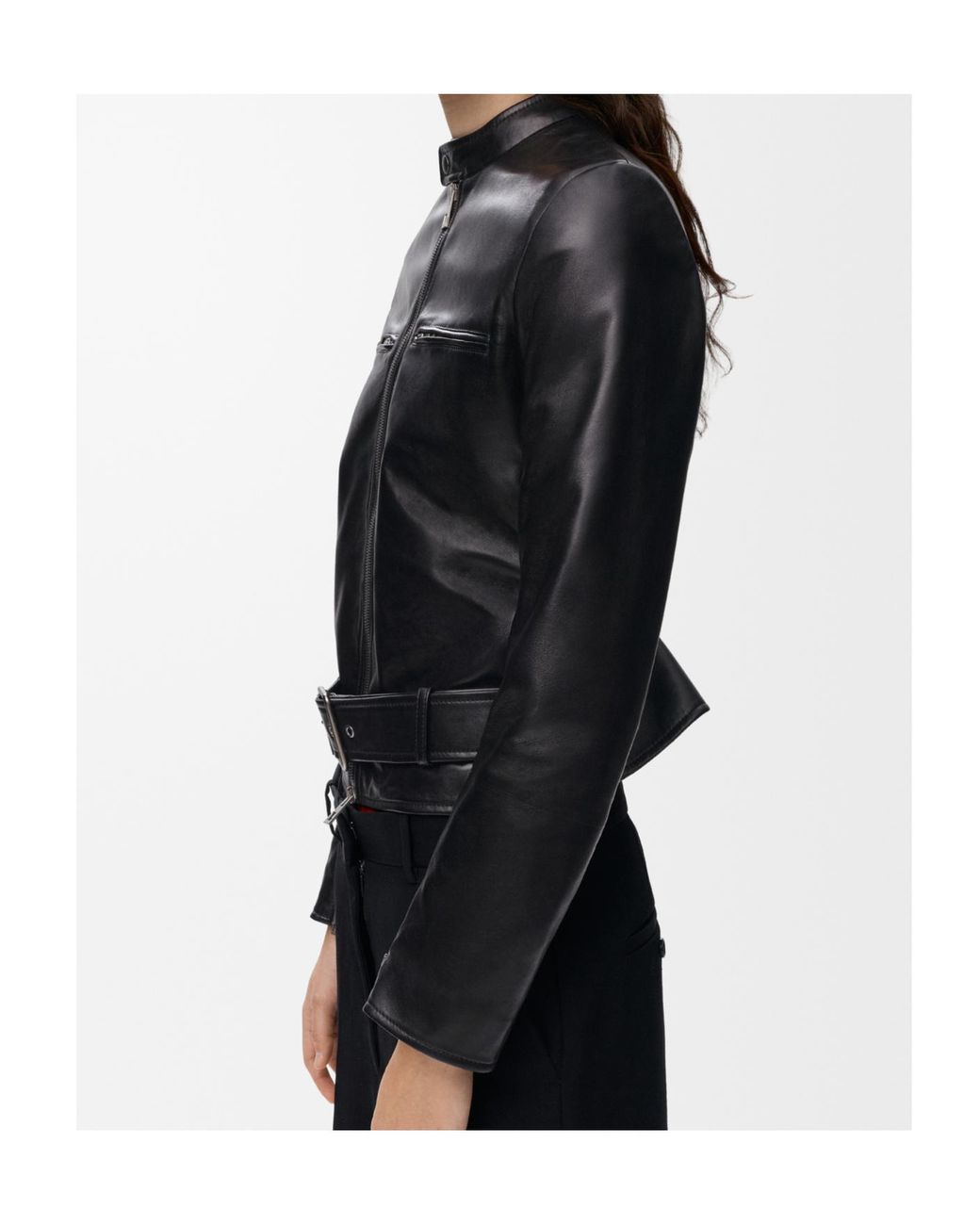 Loewe Black Biker Jacket