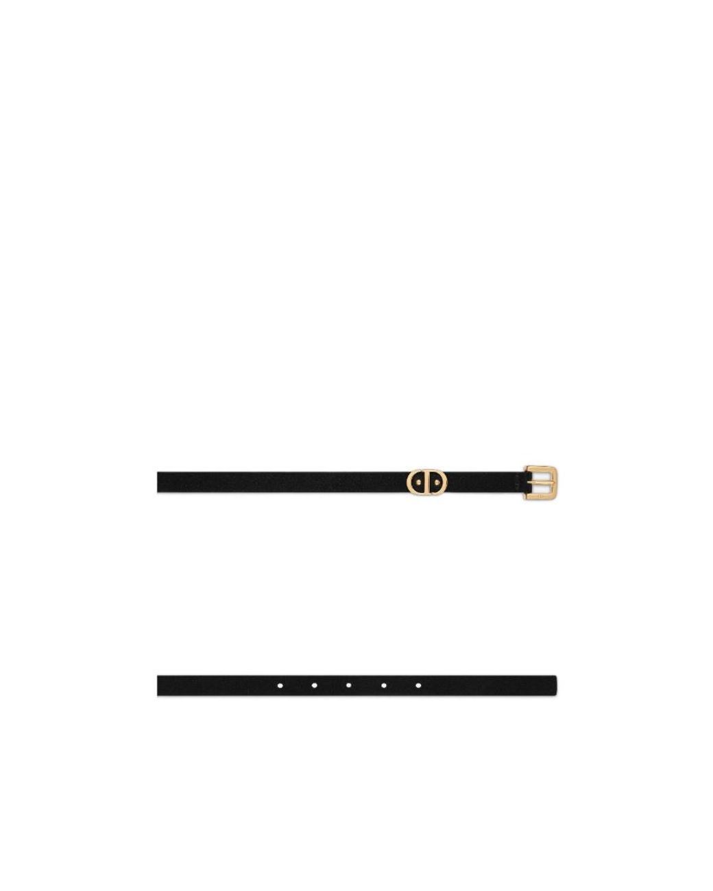Dior White 30 Montaigne Loop Belt
