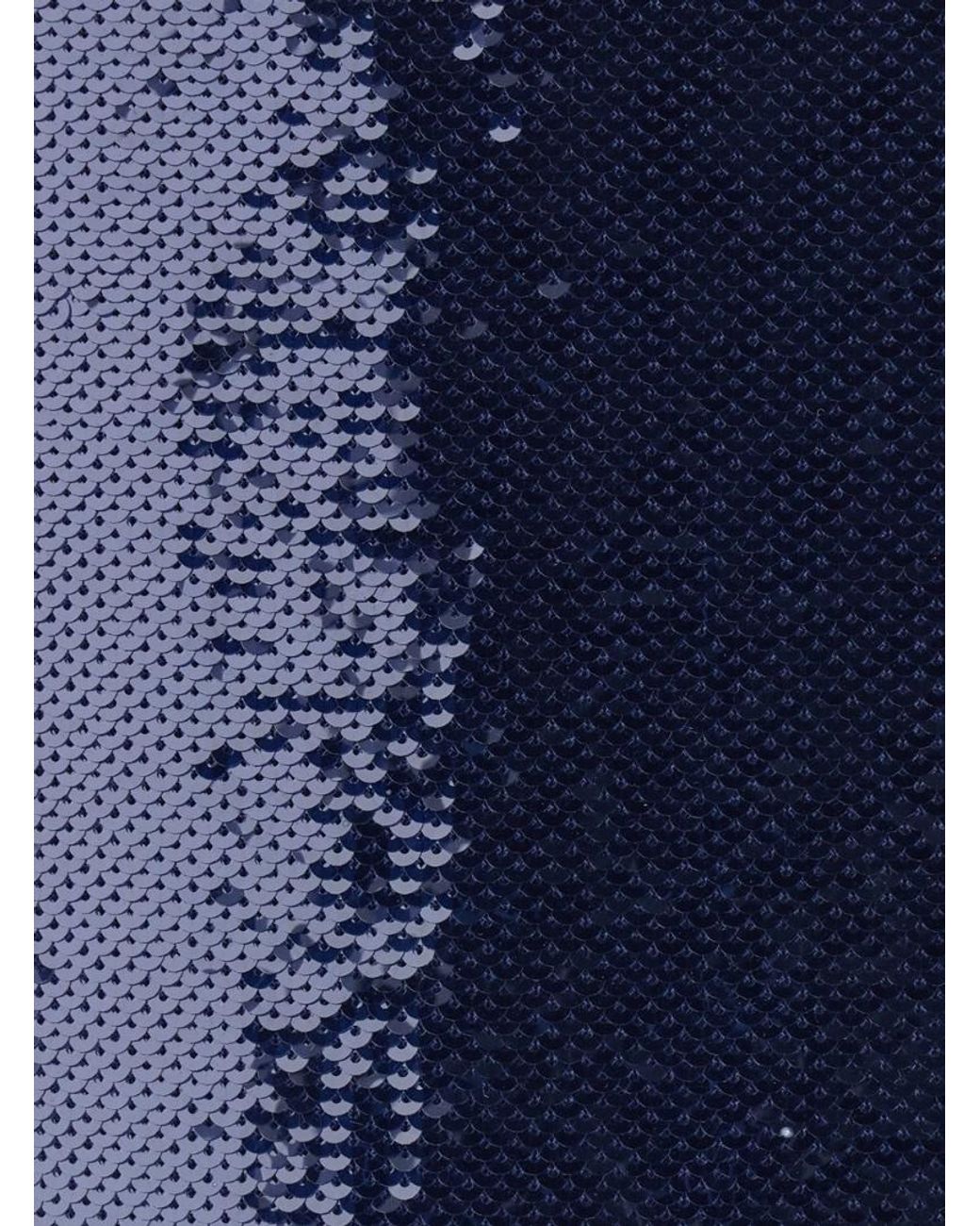 Tom Ford Blue Skirt With All-Over Sequins