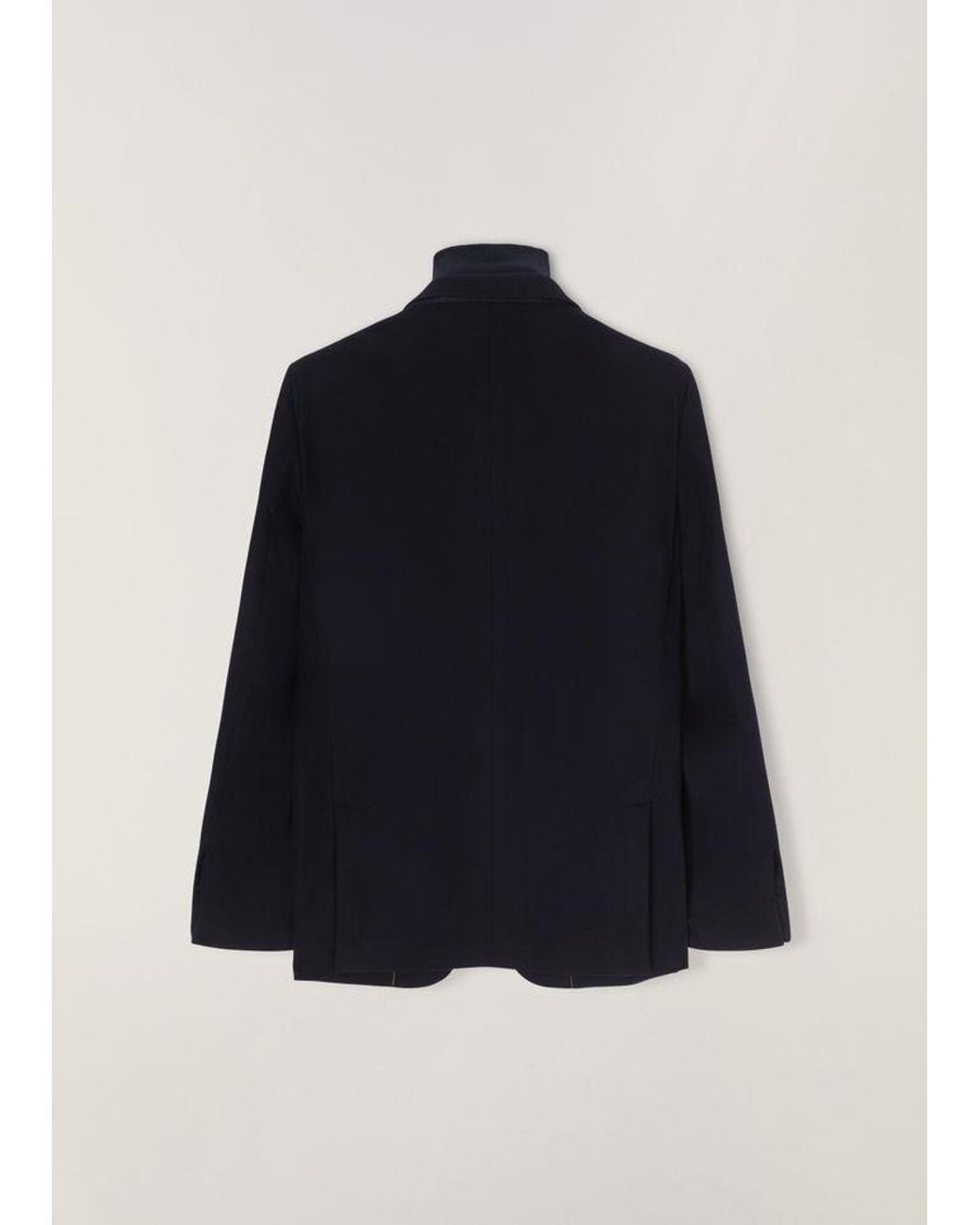 Loro Piana Blue Single-Breasted Cashmere Blazer for men