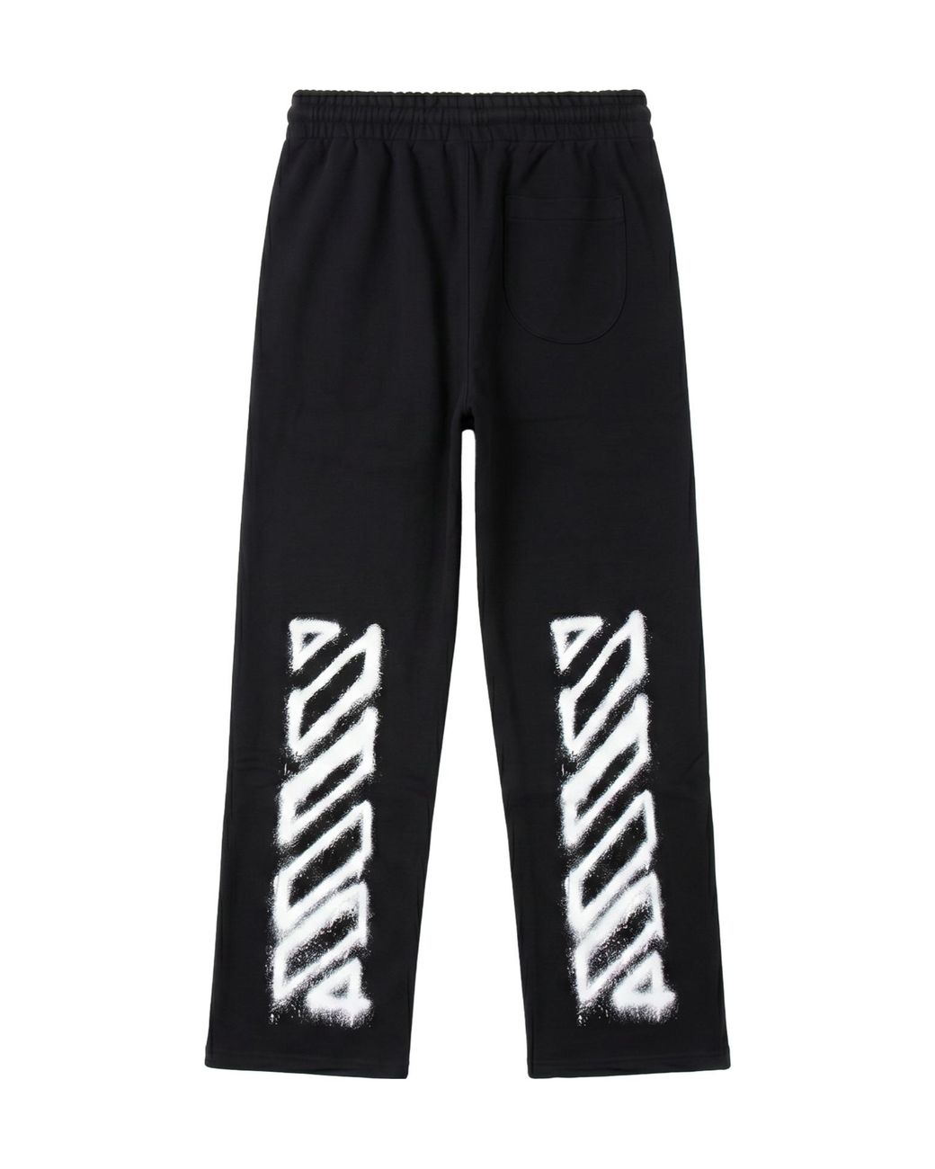 Off-White c/o Virgil Abloh Black Drawstring Athletic Pants for men