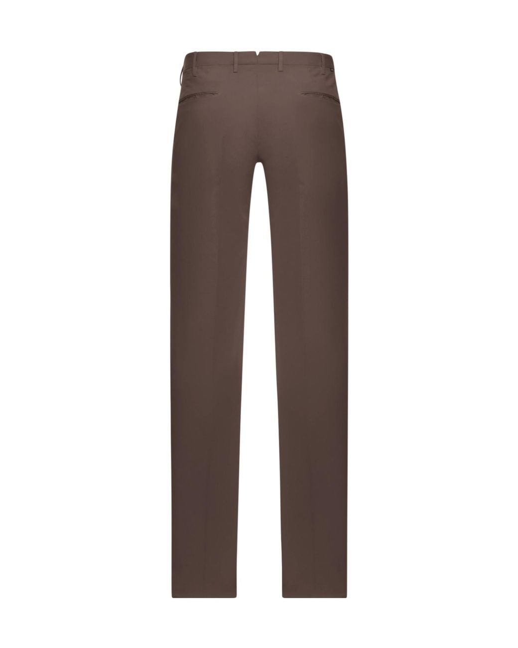 Incotex Brown Pattern 30 Slim Fit Pants for men
