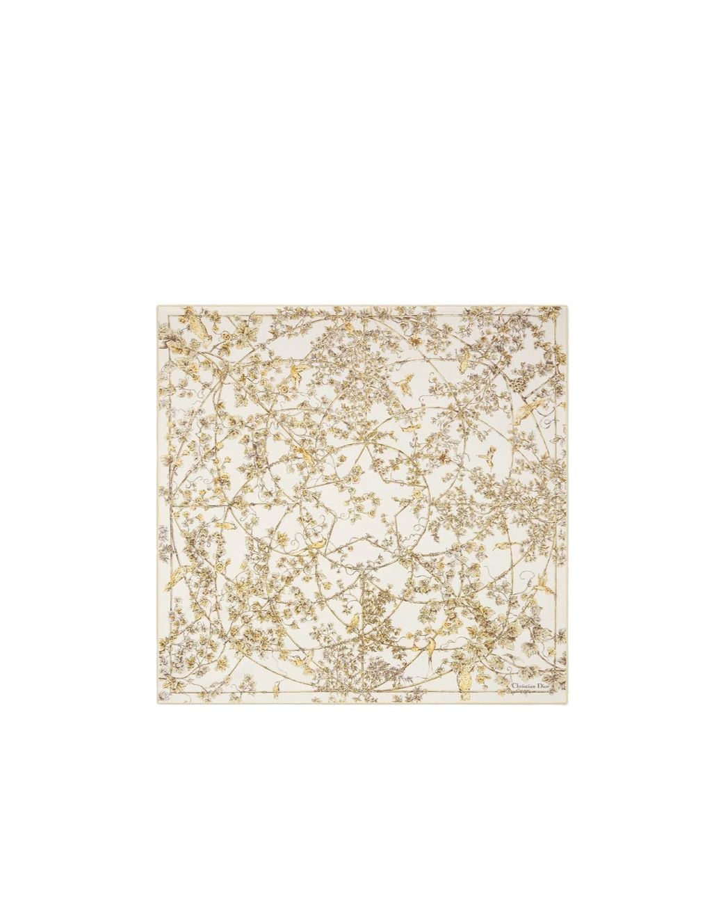 Dior Natural Jardin D-Étoile 90 Square Scarf