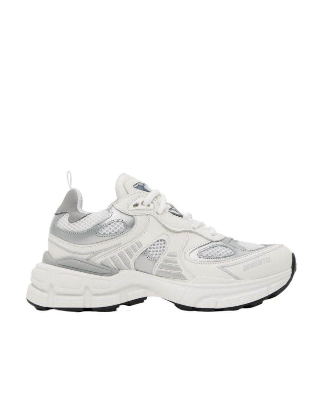 Axel Arigato White Layered Leather And Mesh Sneakers