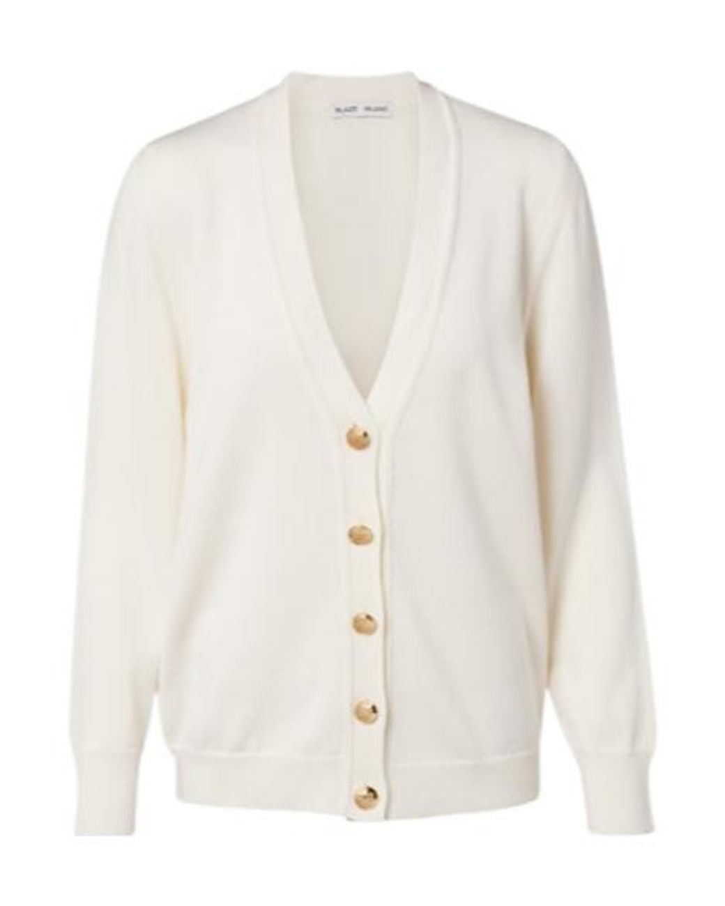 Blazé Milano White Wknitted Cardigan