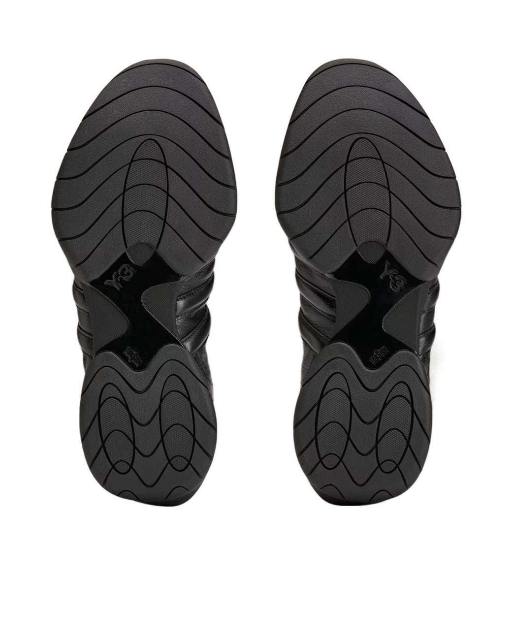 Y-3 Black Regu Slip-On Mules for men