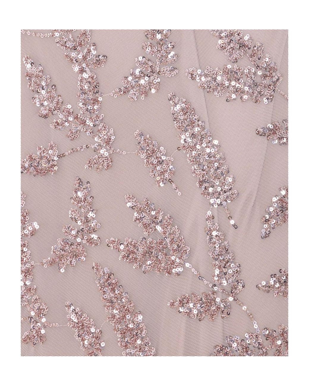 Aniye By Pink Rose Fatal Uma Sequined Long Dress