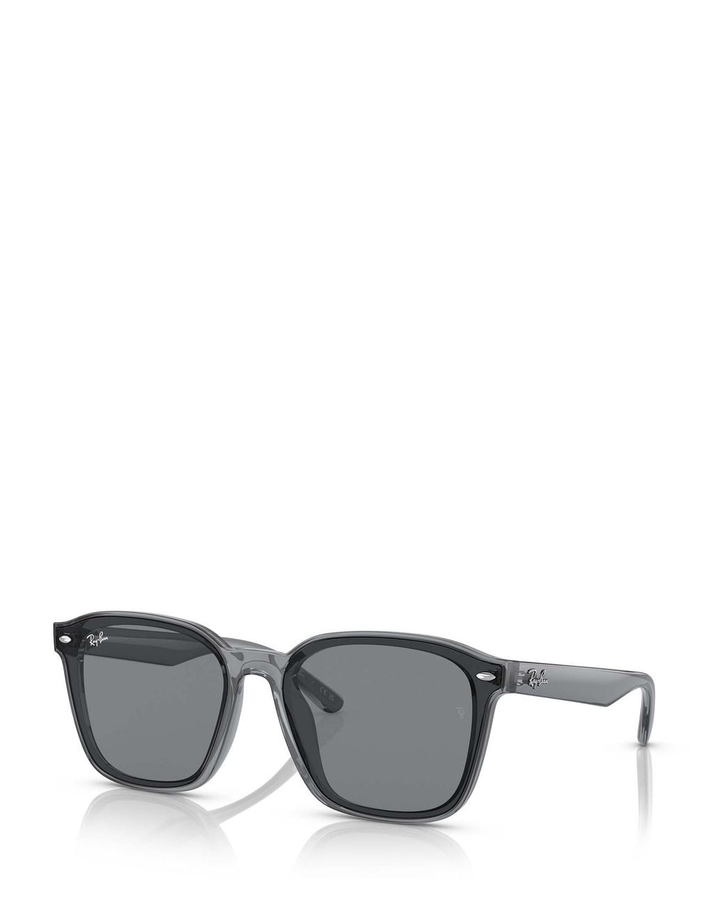 Ray-Ban White Square-Frame Sunglasses for men