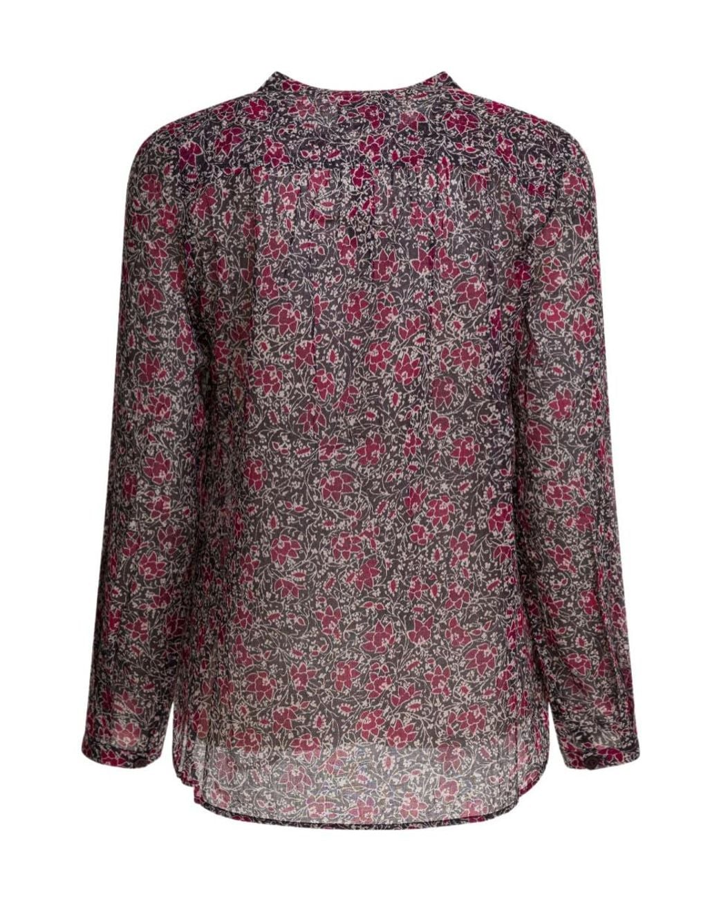 Isabel Marant Purple Maria Shirt