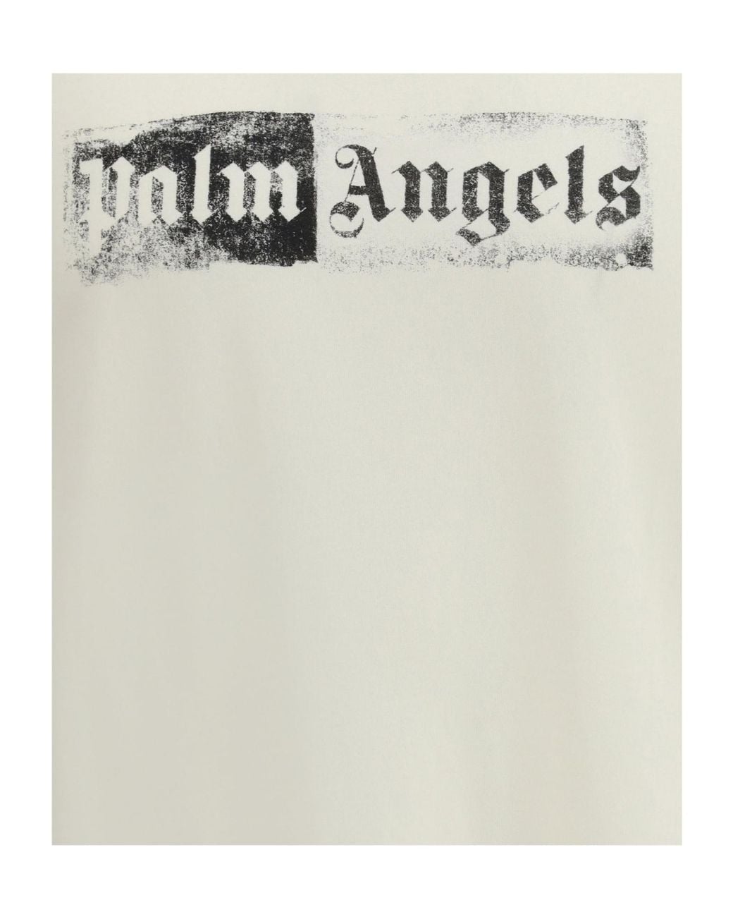 Palm Angels White Short-Sleeved T-Shirt for men