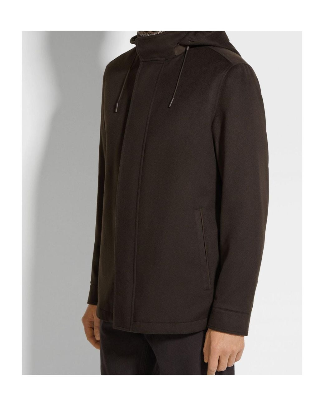 Zegna Black Elements Cima Over Jacket for men