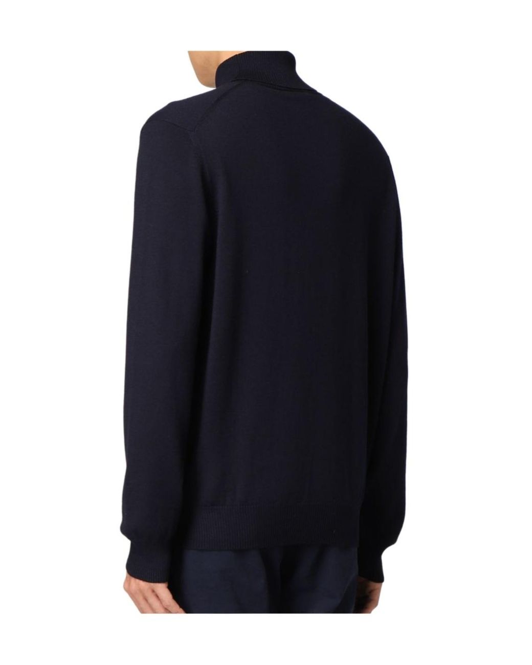 Fay Blue Turtleneck Sweater for men