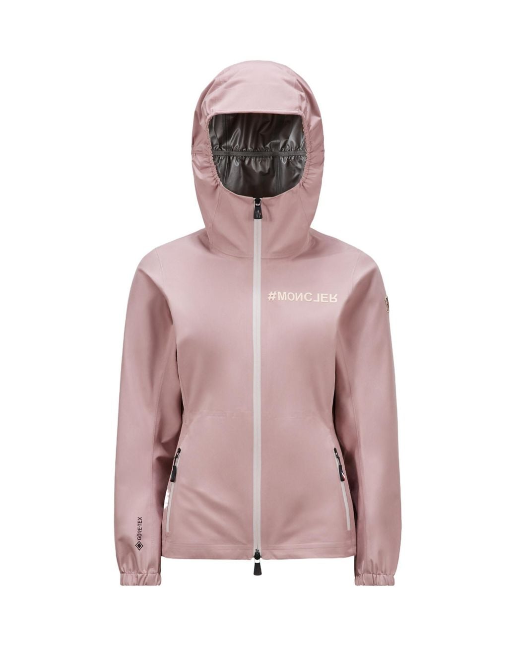 Moncler Pink Grenoble Valles Hooded Jacket