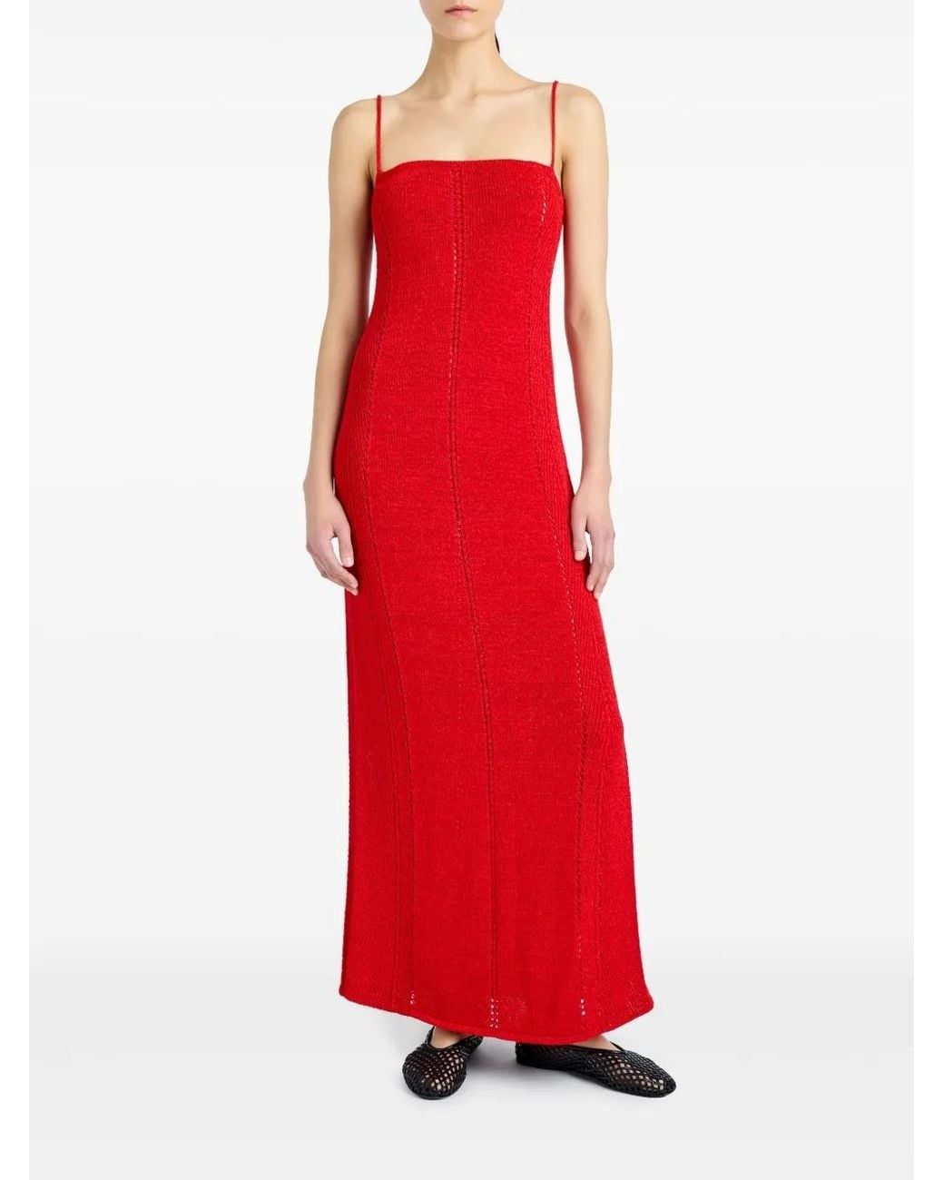 Proenza Schouler Red Suki Dress