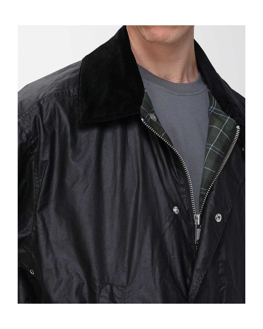 sunflower Black Collared Casual Jacket for men