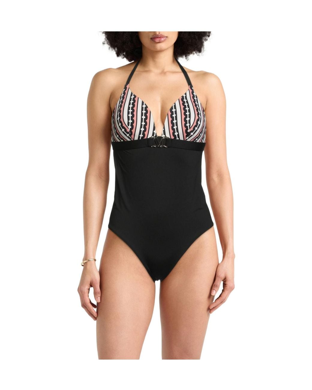 Max Mara Black One-Piece Swimsuits