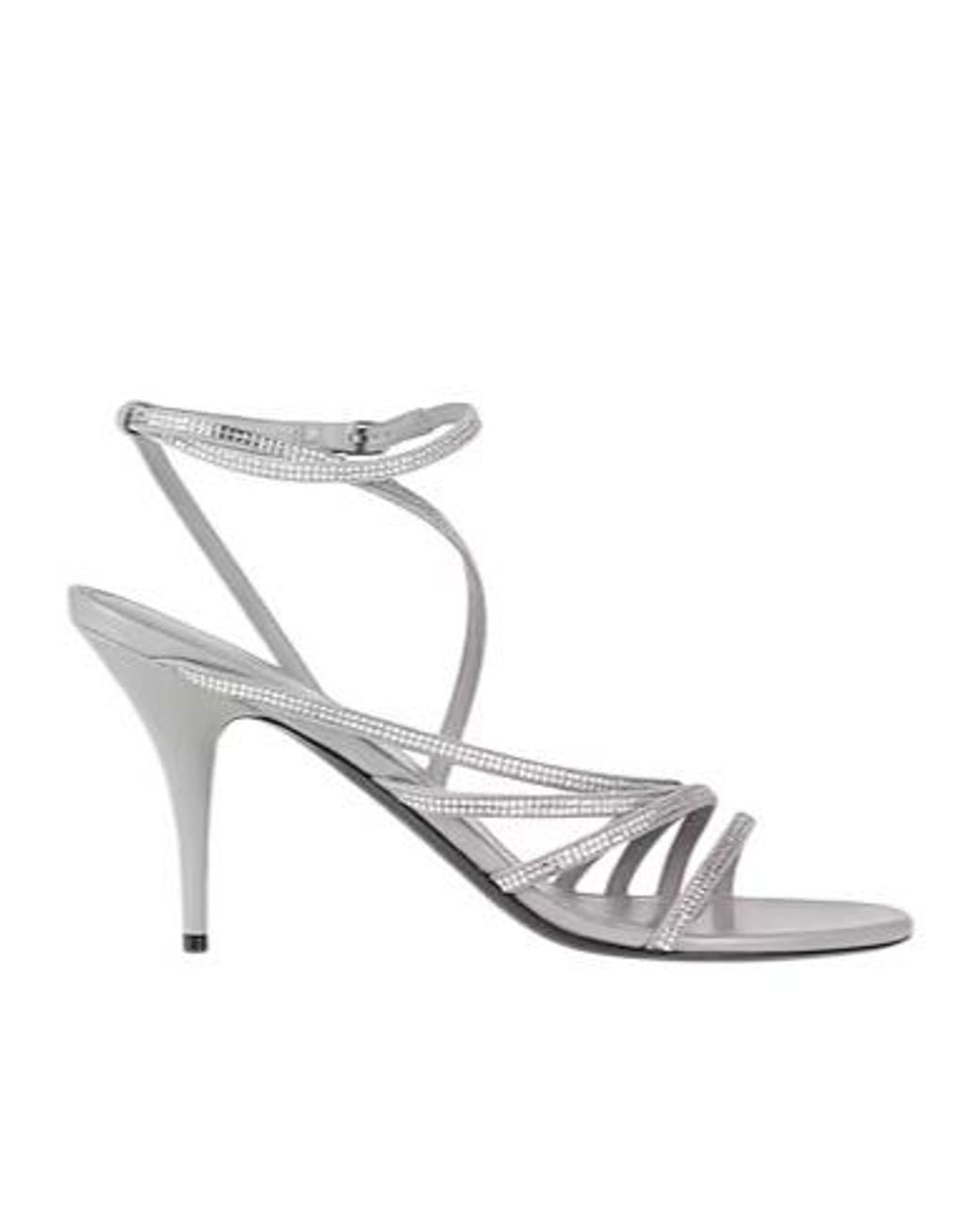 Balenciaga Metallic Sandals