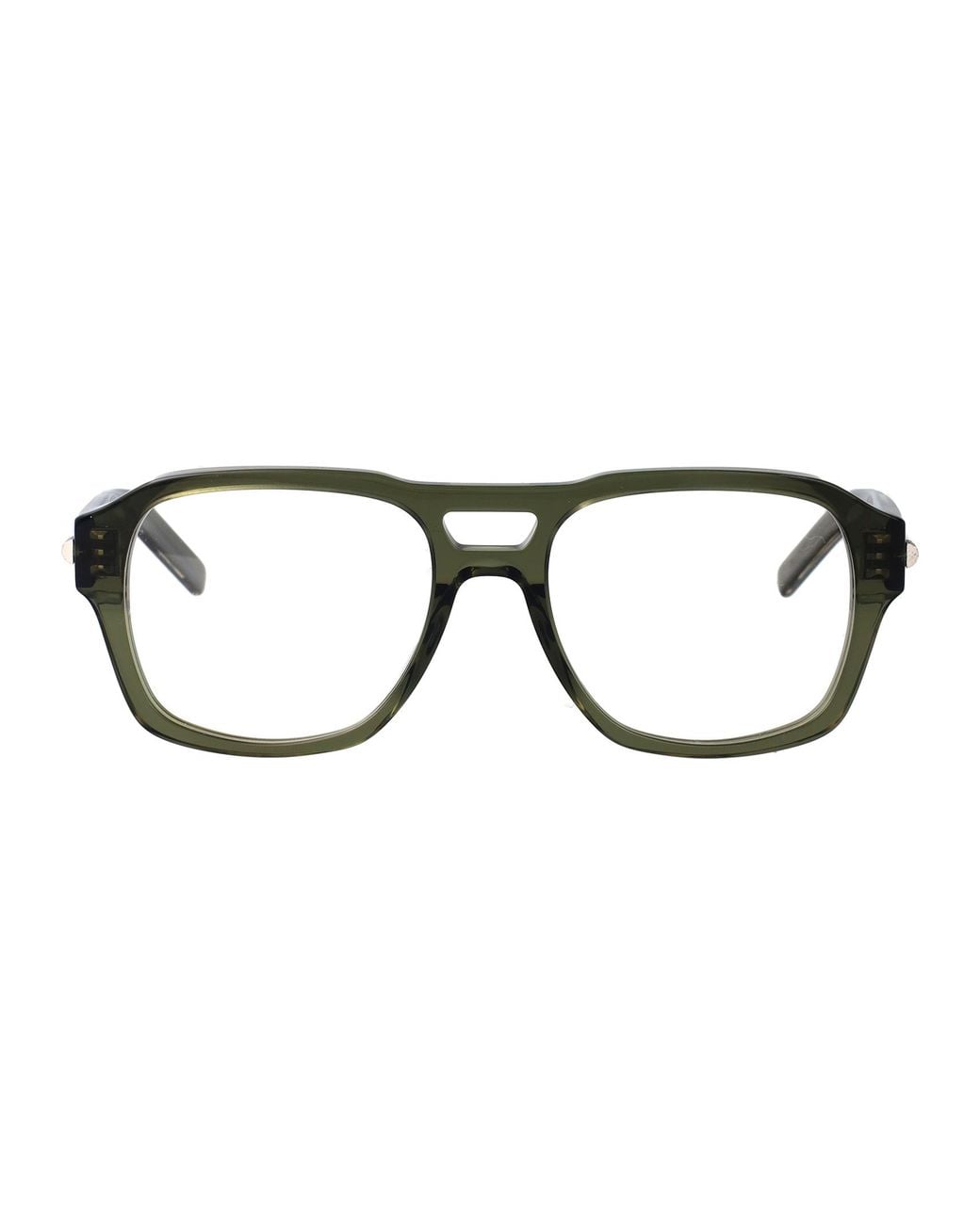 Givenchy Black Square-Frame Glasses for men