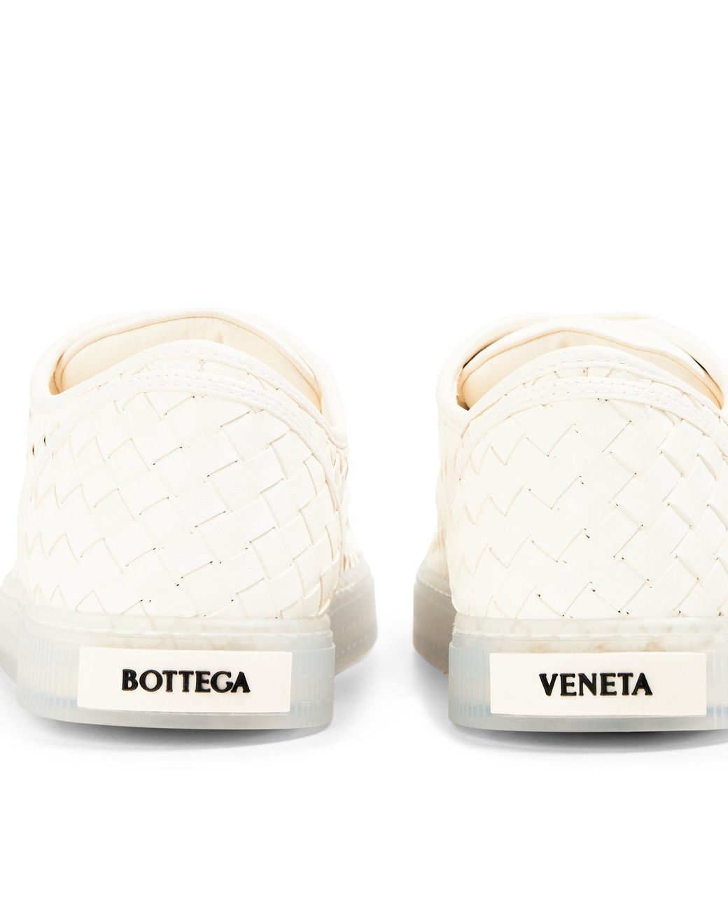 Bottega Veneta White Low-Top Casual Shoes for men