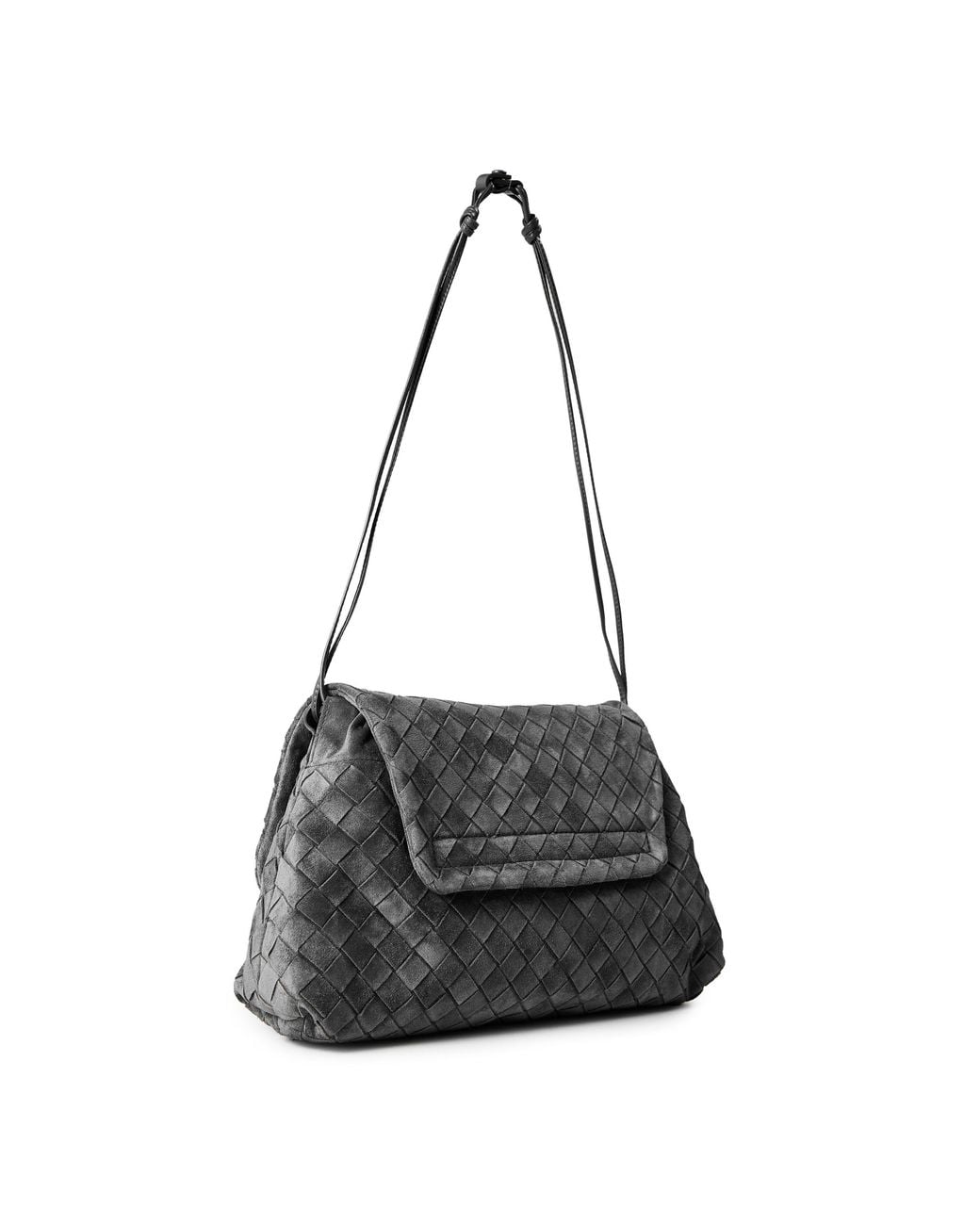 Bottega Veneta Gray Minimalist Small Bag
