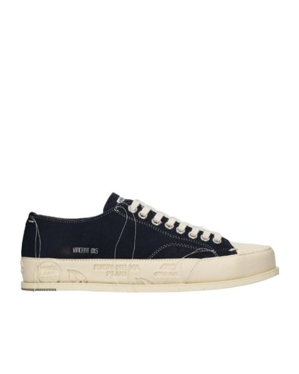 Premiata Blue Vince Low-Top Sneakers for men