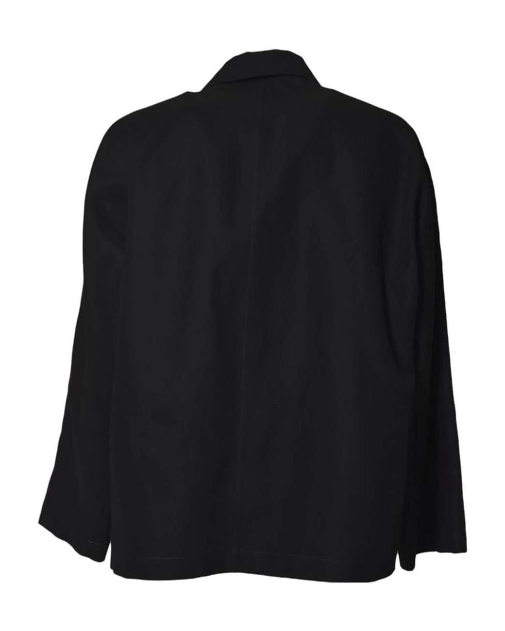 Lemaire Black Boxy Sb Workwear Jacket for men